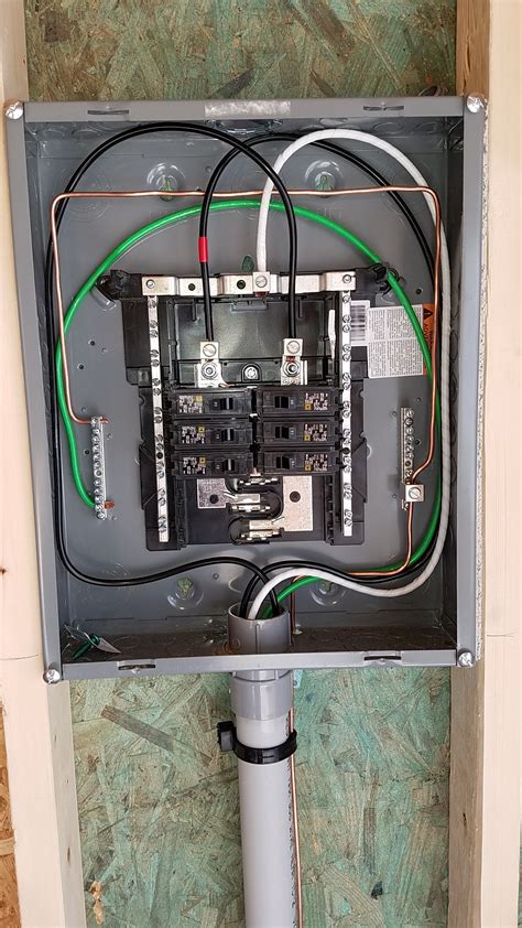 wiring from meter to breaker